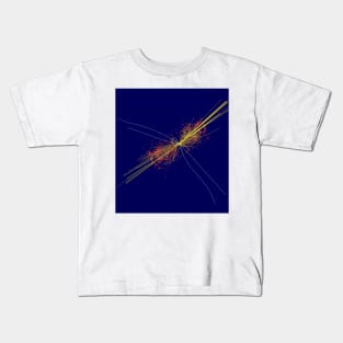 Higgs particle event simulation (A142/0422) Kids T-Shirt